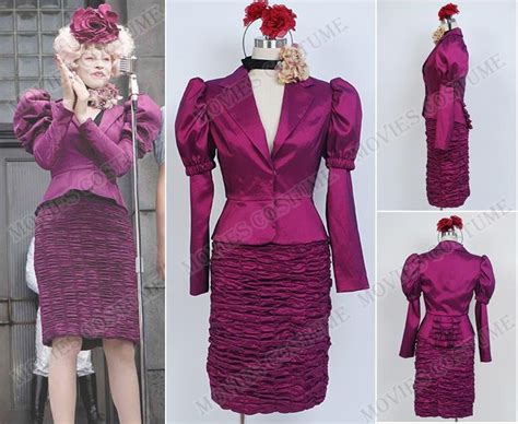 Effie Trinket Dress Costume For The Hunger Games Cosplay Hunger Games