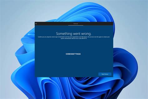 Oobesettings Error In Windows 11 Here Are 5 Ways To Fix