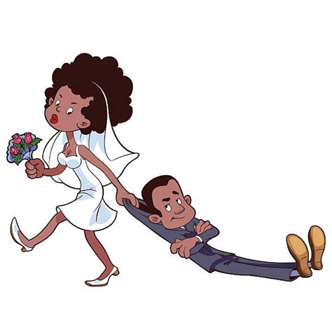 best african american wedding illustrations royalty free vector graphics and clip art istock