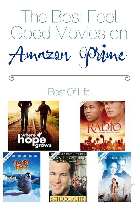 Hulu originated as a streaming platform for catching up on television shows. Best Feel Good Movies on Amazon Prime - The Best of Life