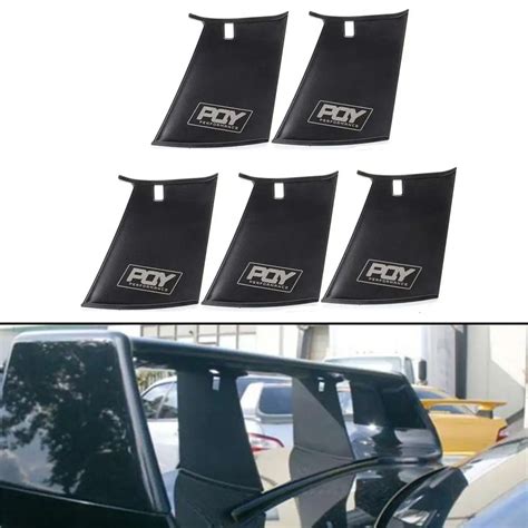 100 Safe Online Checkout 2x Trunk Spoiler Wing Stiffi Support