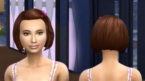 Bob Bow Hair Conversion At My Stuff Sims 4 Updates