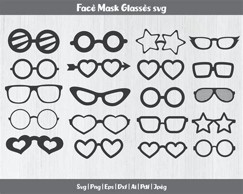 Excited To Share The Latest Addition To My Etsy Shop Eyeglasses Svg Bundle 2 Sunglasses Svg