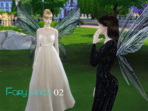 The Sims Resource S Club Ll Ts4 Fairy Wings 02