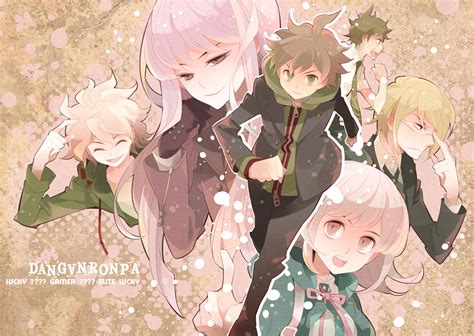 Nanami Chiaki Komaeda Nagito Hinata Hajime Kirigiri Kyoko Naegi