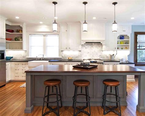 Glory Hanging Lights Above Kitchen Island Green White Cabinets