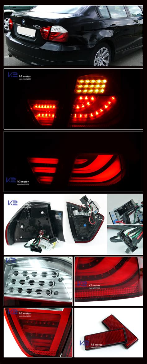 This is quite an easy diy about retrofitting rear interior lamp as shown on the picture with detailed instruction. 2005-2008 BMW E90 3-Series 4 Door 3D LED Tail Lights