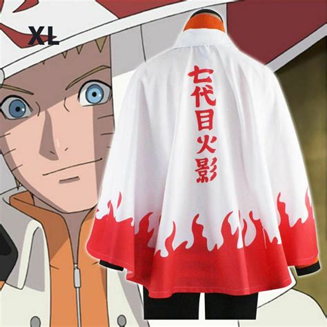 Ostrifin Naruto Shippuden Akatsuki Hokage Robe Cloak Coat Anime Cosplay