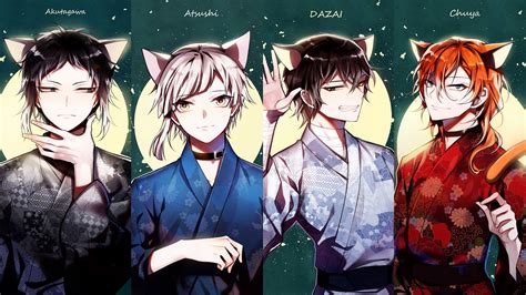 Эдогава рампо, tanizaki junichirou, akutagawa ryuunosuke, tanizaki naomi, kunikida doppo, ayatsuji yukito, nakajima atsushi, dazai osamu, yosano akiko, miyazawa kenji, nakahara chuuya, yumeno kyuusaku (bungou stray dogs), сакагучи анго, akutagawa gin, izumi kyouka (bungou stray dogs). Bungou Stray Dogs HD Wallpaper | Background Image | 1920x1080 | ID:965370 - Wallpaper Abyss