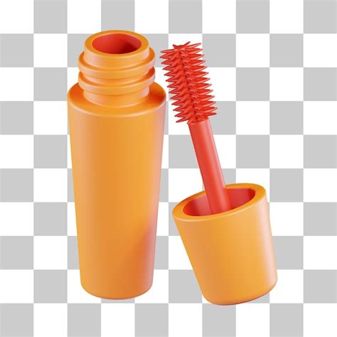 Premium Psd Makeup Mascara 3d Icon