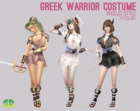 Spring4sims The Best Sims 4 Downloads And Cc Finds Warrior Costume