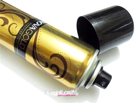 Tag hair spray summer vs. Nova Gold Super Firm Hold Hair Spray - Review