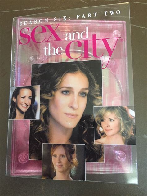 Dvd255 Sex And The City The Season Six Part Two Dvd 2004 3 Disc Set 26359232923 Ebay