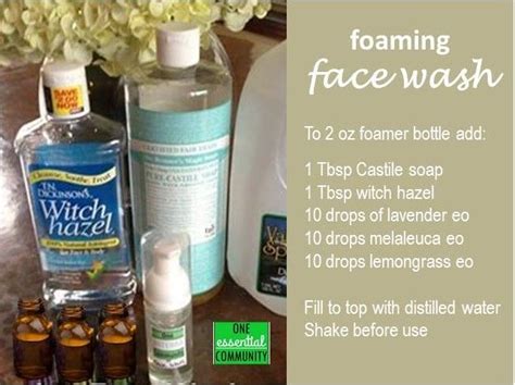 Have You Made Your Own Face Wash With Essential Oils This Is A Great