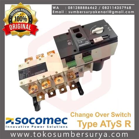 Jual Change Over Switch Atau Cos Type Atys R 4p 125a 95234012 Merek