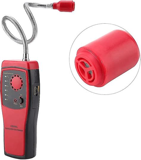 Flammable Gas Leak Detector Portable Gas Sniffer With Sound And Light