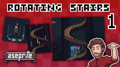 Rotating Spiral Staircase In Pixel Art Part 1 Youtube