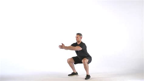 Static Squat Hold Youtube