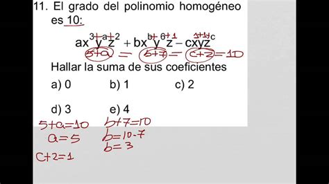 Polinomios polinomio completo ejercicio resuelto. Polinomio homogéneo - YouTube