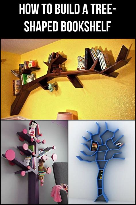 Build A Tree Shaped Bookshelf Diy Projects For Everyone Tree