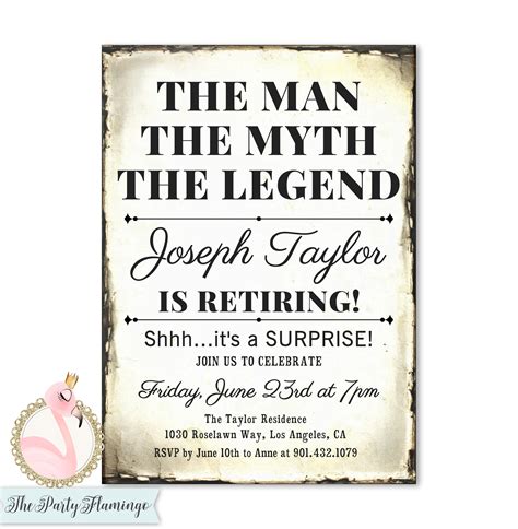 Adult Birthday Invitation For Men Funny Instant Download