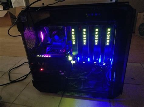 Learn how cryptocurrency mining works, mining pools, and what mining exactly is on binance cryptocurrency mining is the process in which transactions between users are verified and added to. Cryptocurrency Mining Rig - x5 Radeon Vega Frontier GPUs ...