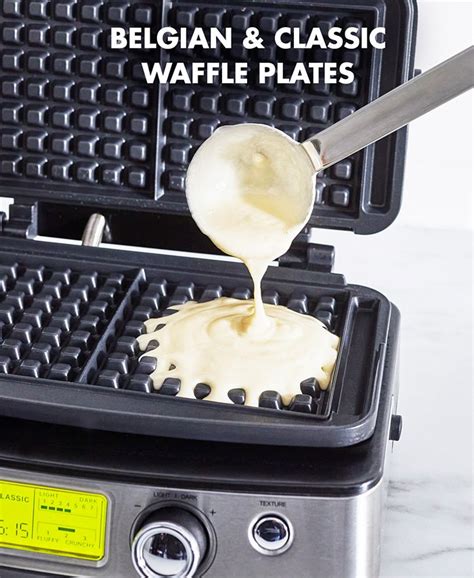 Greenpan Elite 2 Square Belgian Or Classic Waffle Maker Macys