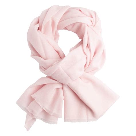 Beautilful Handwoven Soft Pink Cashmere Scarf