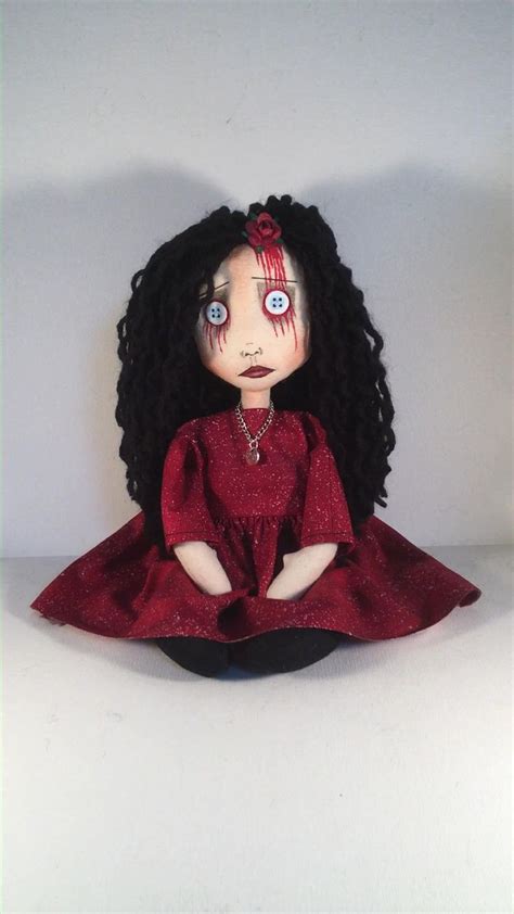 Pin On Gothic Moppets Gothic Dolls Gothic Art Dolls Goth Dolls
