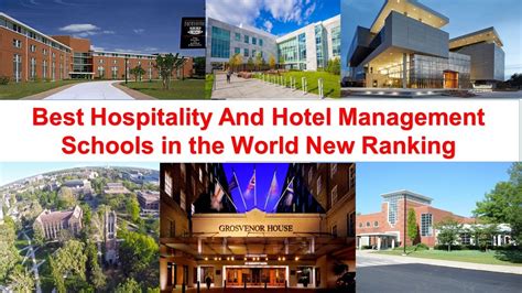 Top 10 Hospitality Management Schools In The World New Ranking Youtube