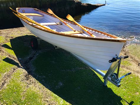 Tyee Spirit 14 Traditional Rowboat With Fixed Seats Whitehall Rowing