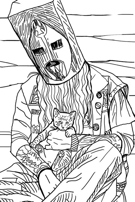 Morbid Coloring Pages Coloring Pages