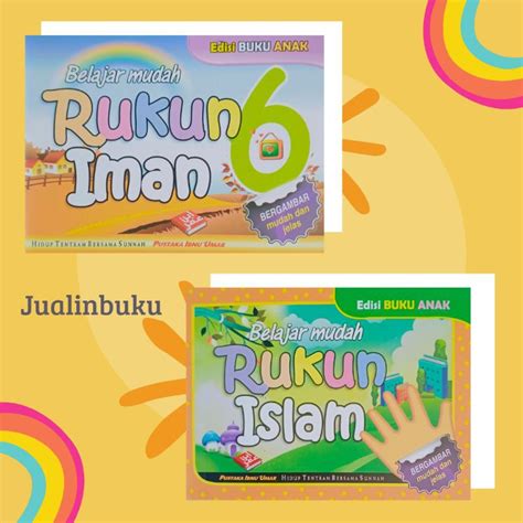 Jual Buku Anak Islami Belajar Mudah Rukun Islam Dan Rukun Iman Pustaka
