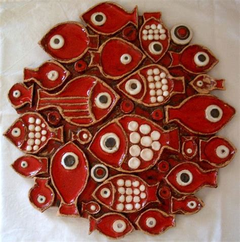 Ceramic Wall Plaque Ceramic Wall Art Pottery Ceramics