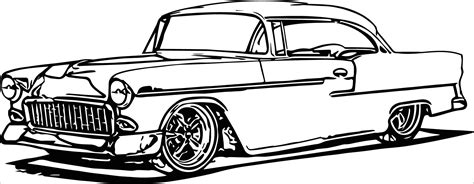Antique Cars Coloring Pages - ColoringBay
