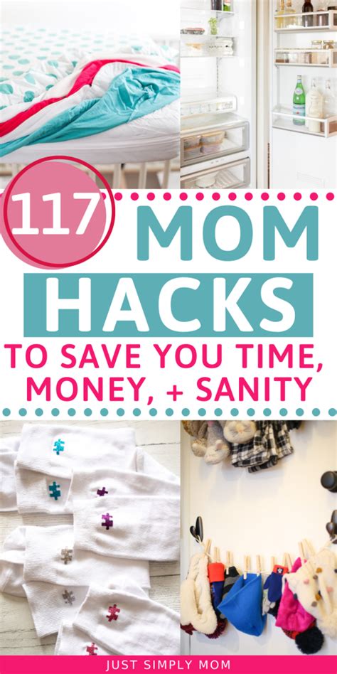 117 Simple Mom Hacks To Make Life Easier Just Simply Mom