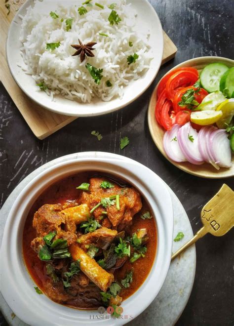 Kosha Mangsho Recipe Mutton Pot Roast Bengali Mutton Recipes