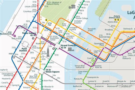 New York Rail Map A Smart City Guide Map Even Offline
