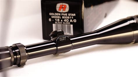 Vintage Gun Scopes — Redfield Golden 5 Star 6x 18x 40mm Ao