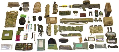 Modern British Army Kit Layout Army Military