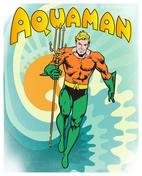 Aquaman Comic Art