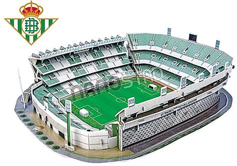 Real betis balompié, commonly referred to as real betis or betis, is a spanish professional football club based in seville in the autonomous. Real Betis Benito Villamarin Stadium 3D jigsaw puzzle kog ...