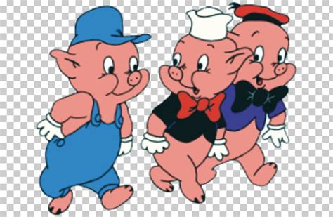The Three Little Pigs Domestic Pig Big Bad Wolf Png Clipart Art