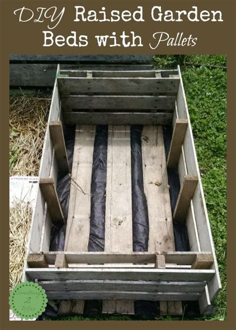 If i had used the treated ones it would have probably lasted longer. DIY Raised Garden Beds with Pallets