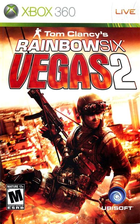 Tom Clancys Rainbow Six Vegas 2 2008 Xbox 360 Box Cover Art Mobygames