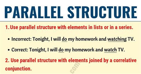 Parallel Structures What Are They Platzi