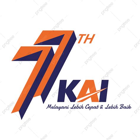 Logo Resmi 77 Tahun Kereta Api Indonesia Kai Logo 77 Kai Kereta Api