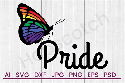 Pride - SVG File, DXF file By Hopscotch Designs | TheHungryJPEG.com