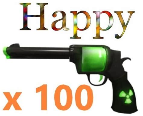 Biogun 100 Guns Total💚🖤fast Delivery💚🖤mm2 Roblox Uncommon Collectibles