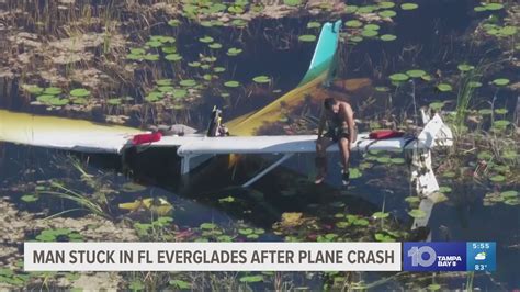 Man Stuck In Florida Everglades After Plane Crash